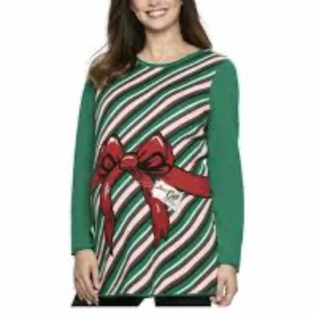 Ugly Christmas Sweater Maternity Sweater Size Large